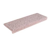 Tapis d'Escalier Protection Décoration Moquette 15 pcs 65x21x4 cm Marron vidaXL