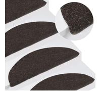 vidaXL Tapis d'escalier 355254 – 10 pièces auto-adhésifs antidérapants