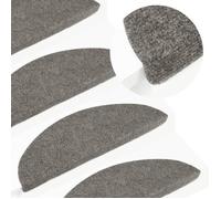 vidaXL Tapis d'Escalier Auto-adhésifs 10 pcs, Moquettes de Marches Antidérapantes, Protections d'Escalier, Décorations 355257