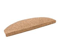 Vidaxl Tapis D'escalier Auto-Adhésifs 15 Pcs Beige 80 X 24,5 X 3,5 Cm