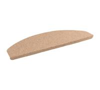 vidaXL Tapis d'escalier Auto-adhésifs 15 pcs Beige 80 x 28 x 3,5 cm, Tapis de Marche Modernes, antidérapants, Confortables, Tapis pour intérieur, réduisent Le Bruit