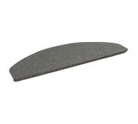 vidaXL Tapis d'escalier auto-adhésifs 15 pcs Gris 80 x 28 x 3,5 cm 42040596
