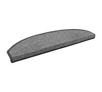 Vidaxl Tapis D'escalier Auto-Adhésifs 15 Pcs Gris Foncé