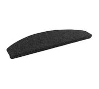 vidaXL Tapis d'escalier Auto-adhésifs 15 pcs Noir 80 x 28 x 3,5 cm, Tapis de Marche Modernes, antidérapants, Confortables, Tapis pour intérieur, réduisent Le Bruit