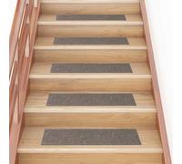 Vidaxl Tapis D'escalier Auto-Adhésifs 30 Pcs Crème 76x20 Cm