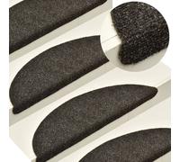 Vidaxl Tapis D'escalier Autocollants 10 Pcs Anthracite 65x21x4 Cm