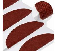 Trapmatten zelfklevend 15 st 56x17x3 cm rood136392