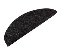 vidaXL Tapis d'Escalier Autocollants 15 pcs, Moquettes de Marches Antidérapantes, Carpettes d'Escalier, Décorations Intérieur, 56x17x3 cm Anthracite