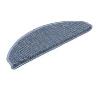 Vidaxl Tapis D'escalier Autocollants 15 Pcs 65x25 Cm Bleu