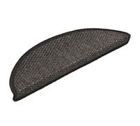 vidaXL Tapis d'Escalier Autocollants 15 pcs, Protections d'Escalier Antidérapantes, Moquettes de Marches Insonorisantes, 56x17x3 cm Anthracite