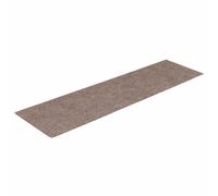 vidaXL Tapis d'escalier autocollants 326924 15 pièces 76 x 20 cm Marron clair Rectangulaire