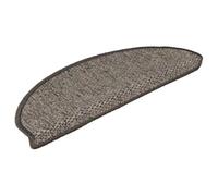 Tapis d escalier autocollants aspect sisal 15 pcs 65x21x4 cm