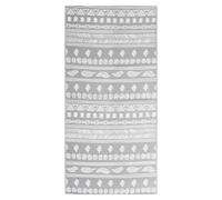 Vidaxl Tapis D'extã©Rieur Gris 80x150 Cm Pp