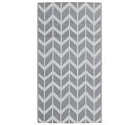vidaXL Tapis d'extérieur ARAKIL Gris 80 x 150 cm PP
