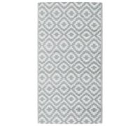 vidaXL Tapis d'extérieur ARAKIL Gris 80 x 150 cm PP