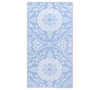 Vidaxl Tapis D'extérieur Bleu Azuré 80x150 Cm Pp