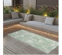 Vidaxl Tapis D'extã©Rieur Vert 80x150 Cm Pp