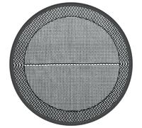 Vidaxl Tapis D'extérieur Gris Ø120 Cm Pp