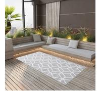 vidaXL Tapis d'extérieur ARAKIL 120x180 cm PP Gris