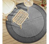 Vidaxl Tapis D'extérieur Gris Ø160 Cm Pp