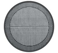 Vidaxl Tapis D'extérieur Gris Ø160 Cm Pp