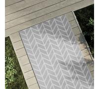 Vidaxl Tapis D'extérieur Gris 80x150 Cm Pp