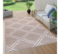 Vidaxl Tapis D'extérieur Marron 160x230 Cm Pp