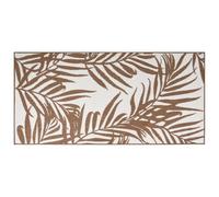 vidaXL Buitenkleed omkeerbaar 80x150 cm bruin en wit364788 G