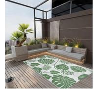 vidaXL Tapis d'Extérieur Moquette de Terrasse Tapis de Balcon Tapis de Patio Moquette d'Intérieur Salle de Séjour Vert 316937