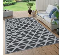 Buitenkleed ARAKIL 120x180 cm PP zwart310417