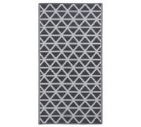 vidaXL Buitenkleed ARAKIL 80x150 cm PP zwart310416 Noir G