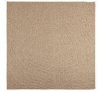 vidaXL Tapis d'intérieur et d'extérieur AGIRA Naturel 200 x 200 cm