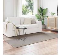 vidaXL Tapis d'intérieur LUGO Taupe 140 x 200 cm Polyester 42022690