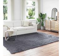 Vidaxl Tapis En Fausse Tafalla Anthracite 200 X 280 Cm Polyester