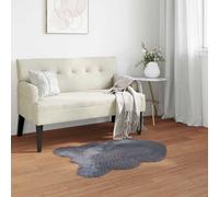 Vidaxl Tapis En Fausse Tafalla Anthracite 80 X 120 Cm Polyester