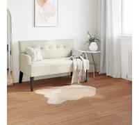 Vidaxl Tapis En Fausse Tafalla Beige 60 X 90 Cm Polyester