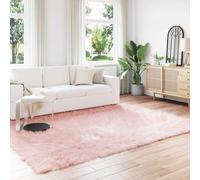 Vidaxl Tapis En Fausse Tafalla Rose 240 X 340 Cm Polyester