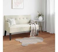 Vidaxl Tapis En Fourrure Synthétique De Lapin Olite Beige 80 X 120 Cm