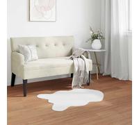 Vidaxl Tapis En Fourrure Synthétique De Lapin Olite Blanc 80 X 120 Cm