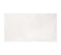 vidaXL Tapis en Fourrure Synthétique de Lapin Olite Blanc 80 x 150 cm, Tapis Moelleux en Fausse Fourrure, idéal pour Le Salon, Doux, Moderne, et Chic pour la déco intérieure