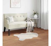 Vidaxl Tapis En Fourrure Synthétique De Lapin Olite Crème 50 X 80 Cm