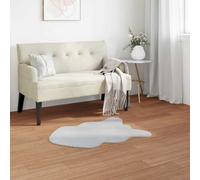 Vidaxl Tapis En Fourrure Synthétique De Lapin Olite Gris 80 X 120 Cm