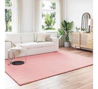 Vidaxl Tapis En Fourrure Synthétique De Lapin Olite Rose 240 X 340 Cm