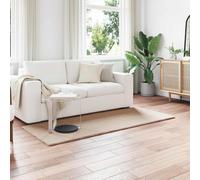 Vidaxl Tapis En Fourrure Synthétique De Lapin Olite Taupe 80 X 200 Cm