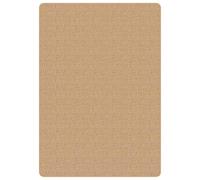 vidaXL Tapis en jute avec support en latex 160 x 230 cm Naturel