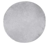 vidaXL Tapis en Peau de Mouton Synthétique Gris 100 x 100 cm Polyester, Salon, élégance moderne et minimaliste avec des tons neutres et un mobilier fonctionnel pour des espaces contemporains et de dét