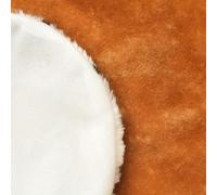 Vidaxl Tapis En Peluche En Forme De Lion 205 Cm Marron