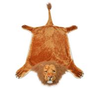 vidaXL Tapis en peluche peau de lion 205 cm brun