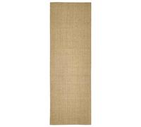 vidaXL Tapis en sisal pour griffoir 100x300 cm, Tapis en sisal, Tapis à griffer, Rouleau de sisal, Tapis à griffer pour Chat, Tapis en sisal