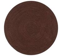 Tapis - vidaXL - Jute Rond 180 cm - Marron - Fait à la main - Naturel